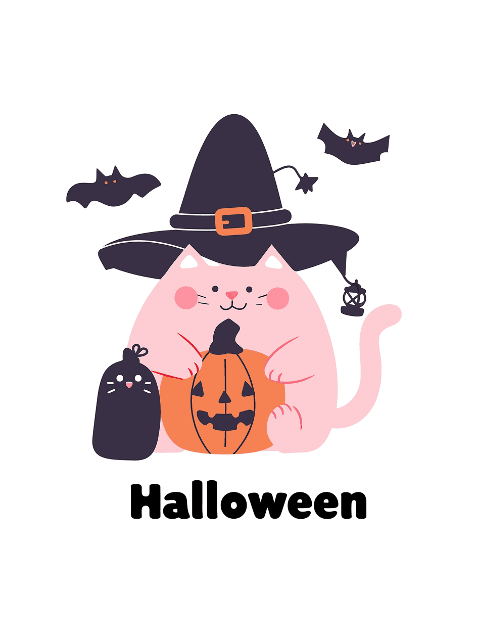 Halloween Ghost 1526 original repeating artwork