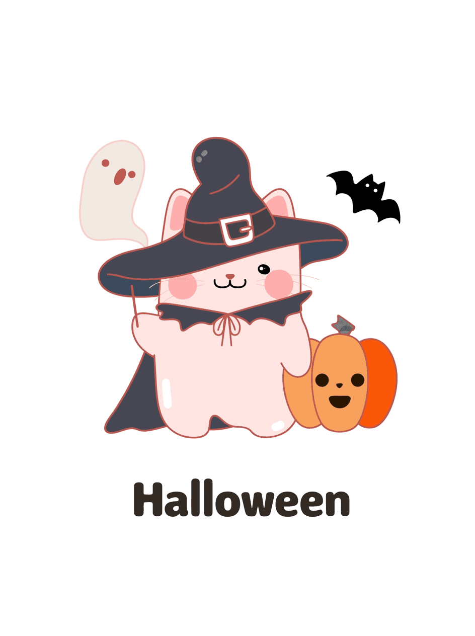 Halloween Ghost 621 original repeating artwork
