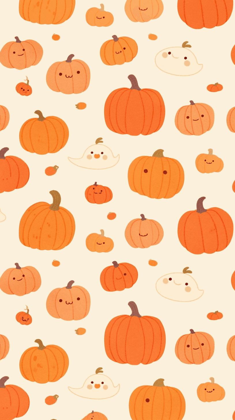 Halloween Pumpkin Archive original repeating artwork