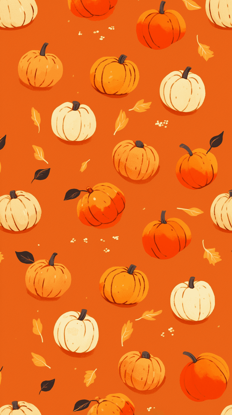 Halloween Pumpkin 426 original repeating artwork