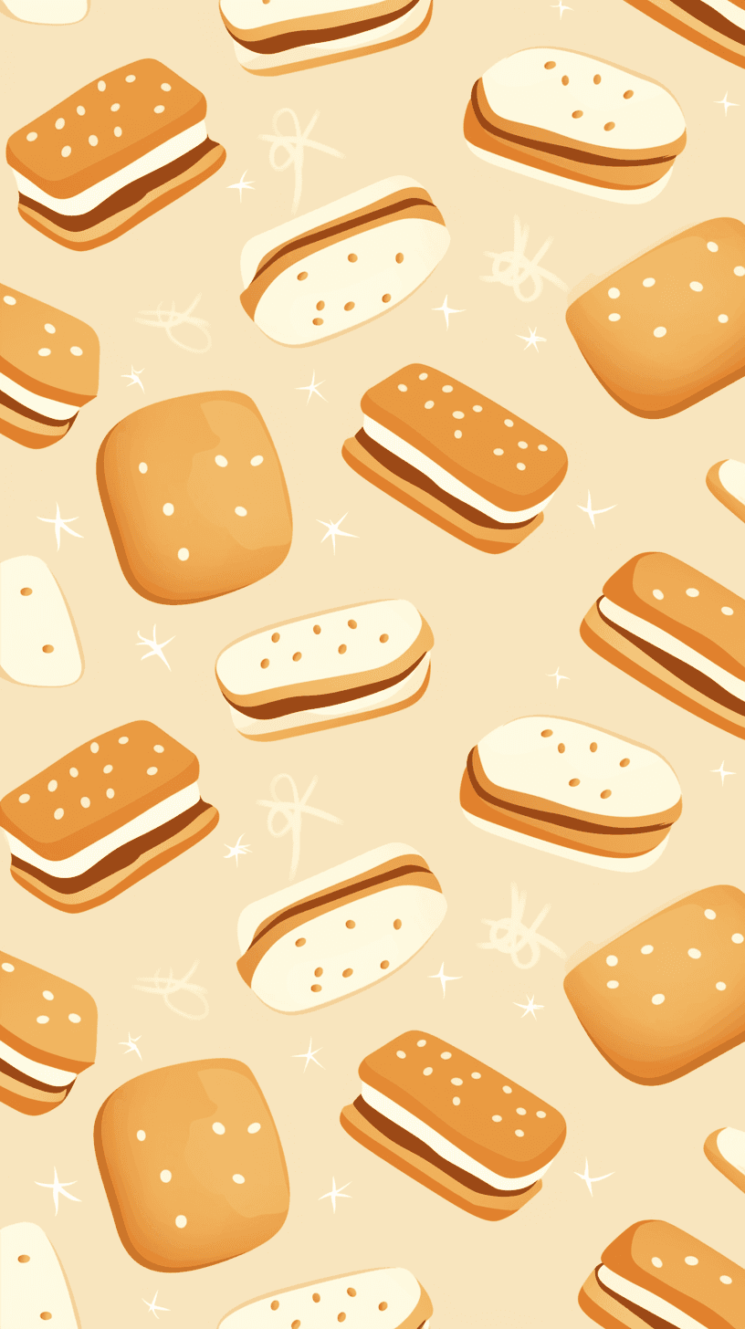 Cookie Crew original repeating artwork