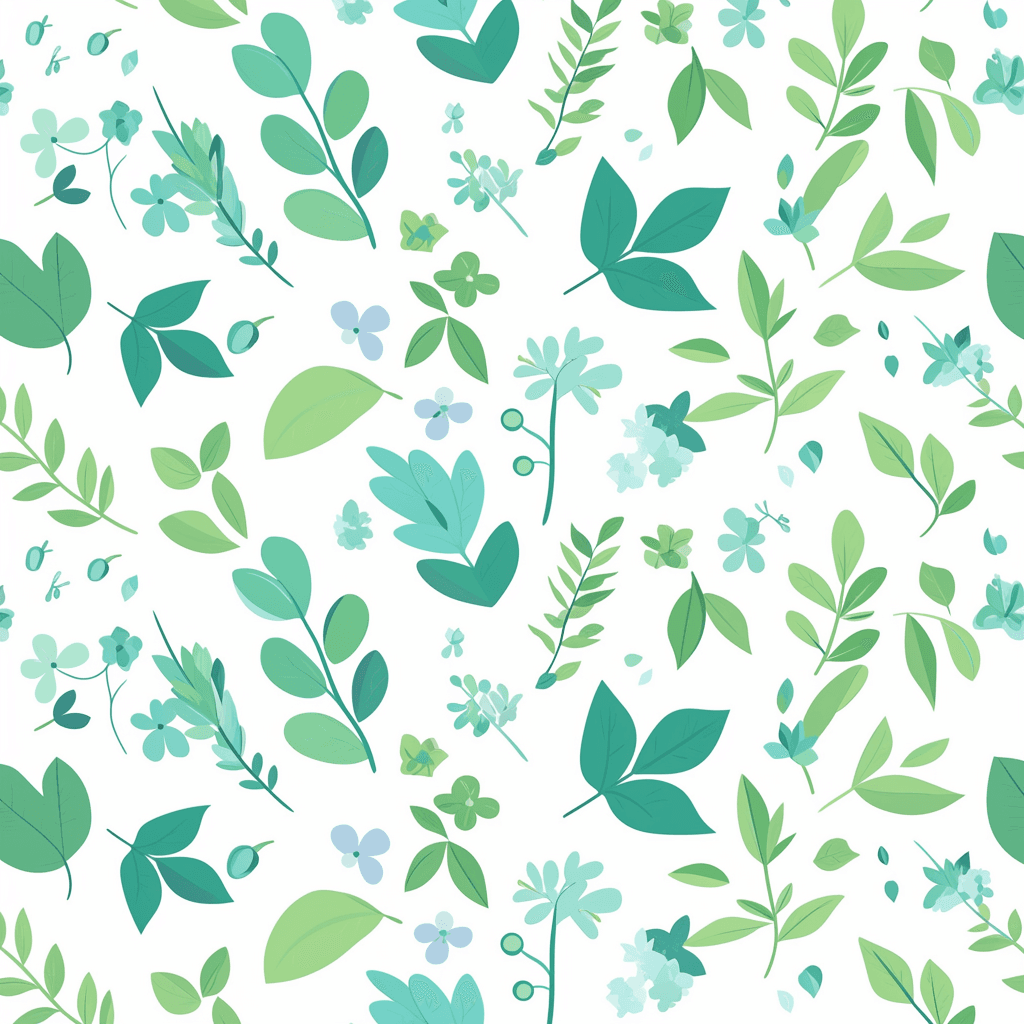 Leaves Tribe original repeating artwork