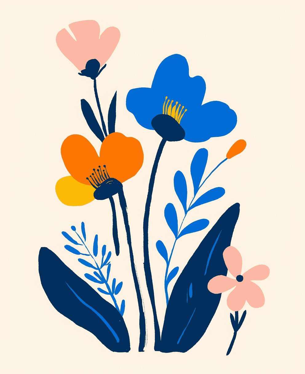 Blossom 077 original repeating artwork