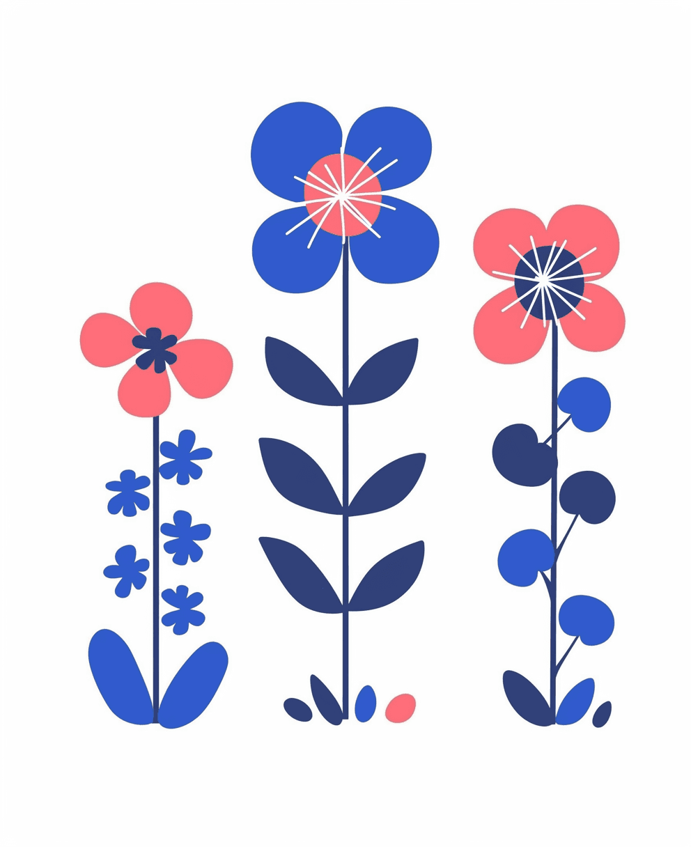 Blossom 075 original repeating artwork