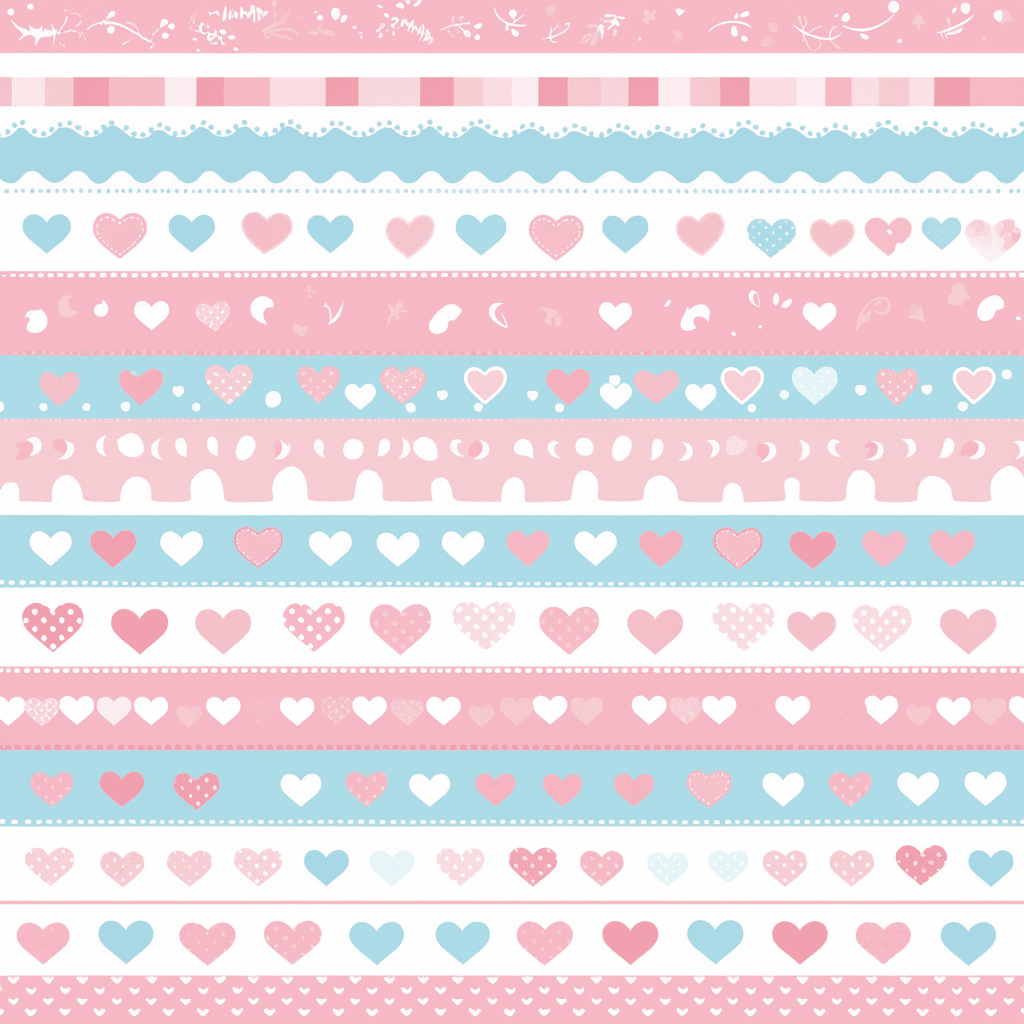 Heart 174 original repeating artwork