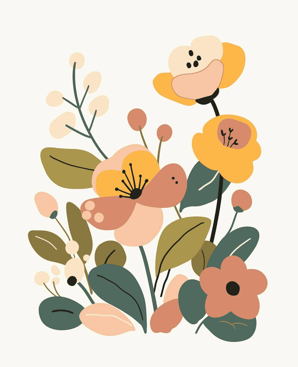 Blossom 063 original repeating artwork