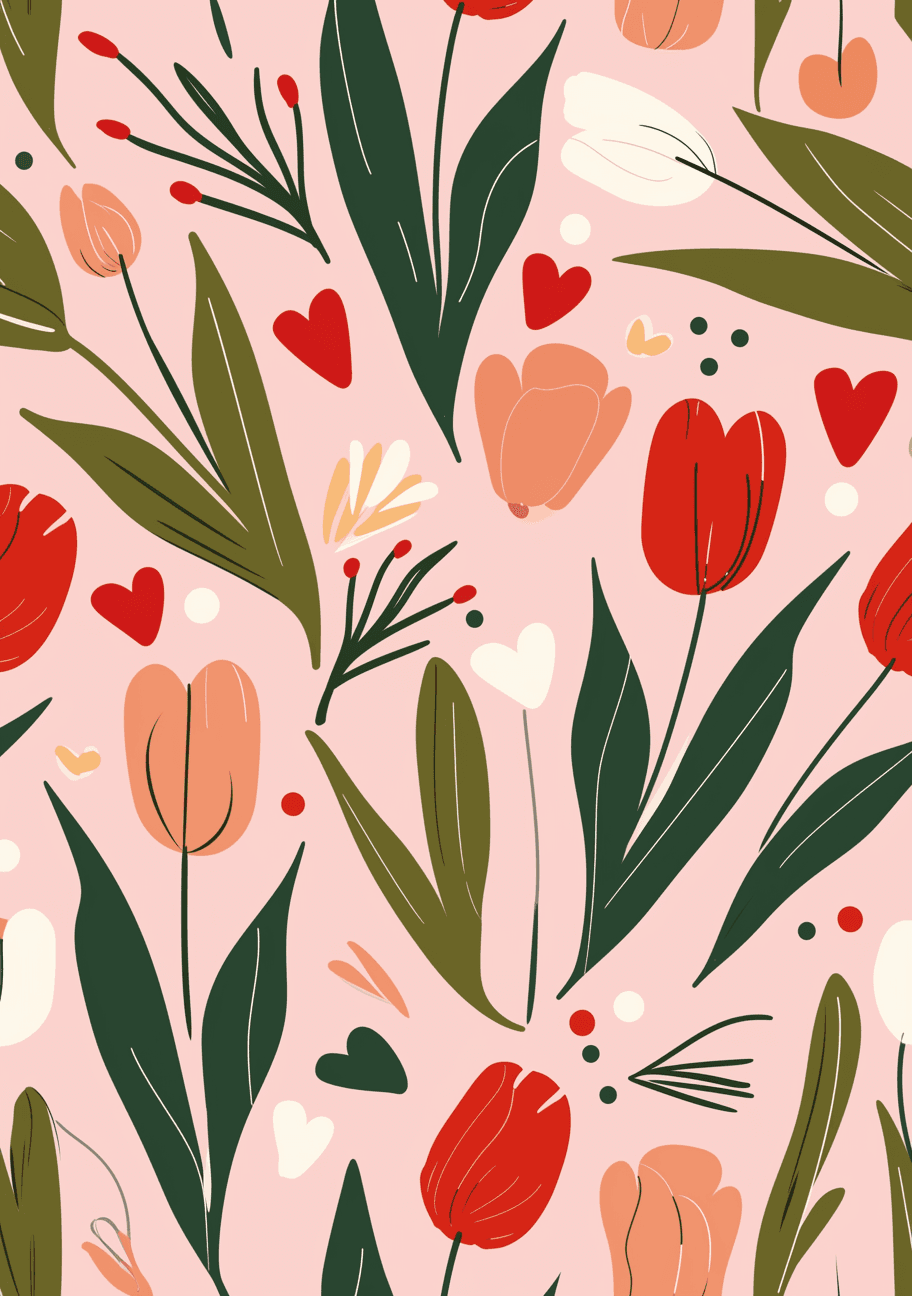 Blossom 002 original repeating artwork