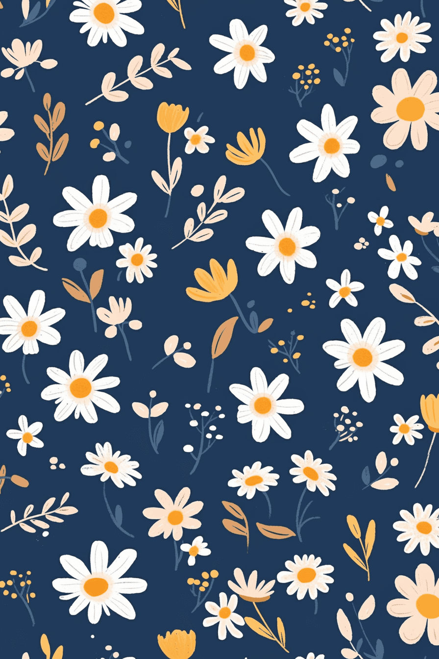 Blossom 001 original repeating artwork