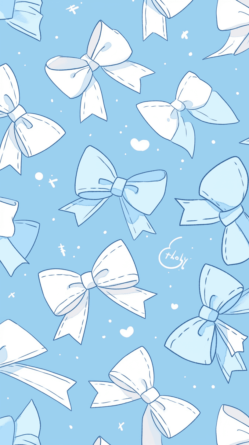 Bow Fair original repeating artwork