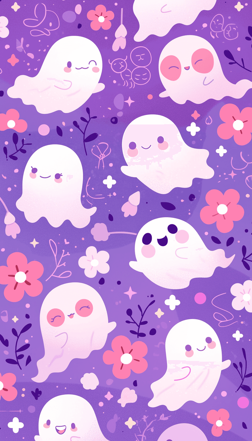 Halloween Ghost 179 original repeating artwork