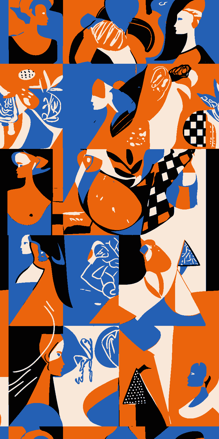 Design 485 original repeating artwork