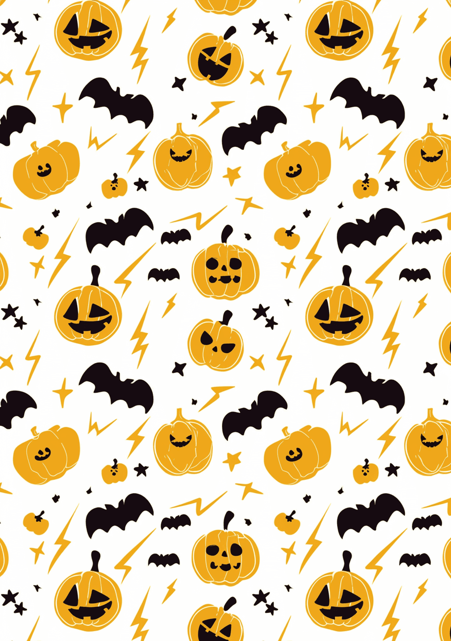 Halloween Pumpkin 471 original repeating artwork