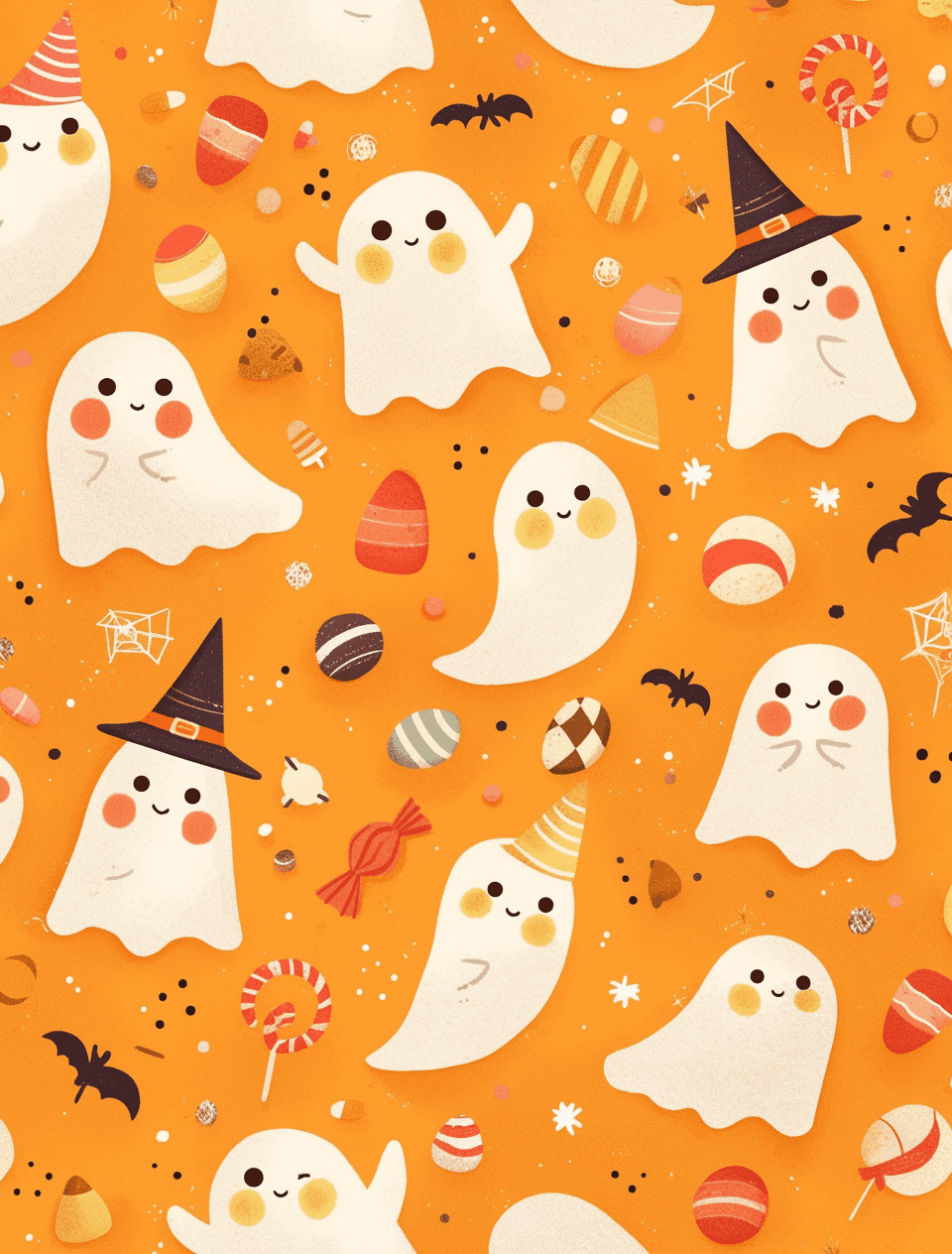 Halloween Ghost 1046 original repeating artwork