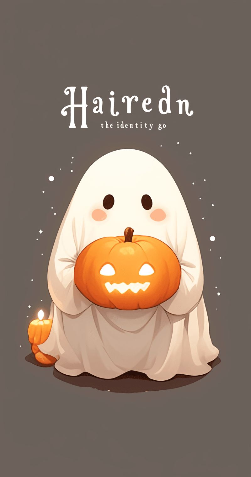 Halloween Ghost 1058 original repeating artwork