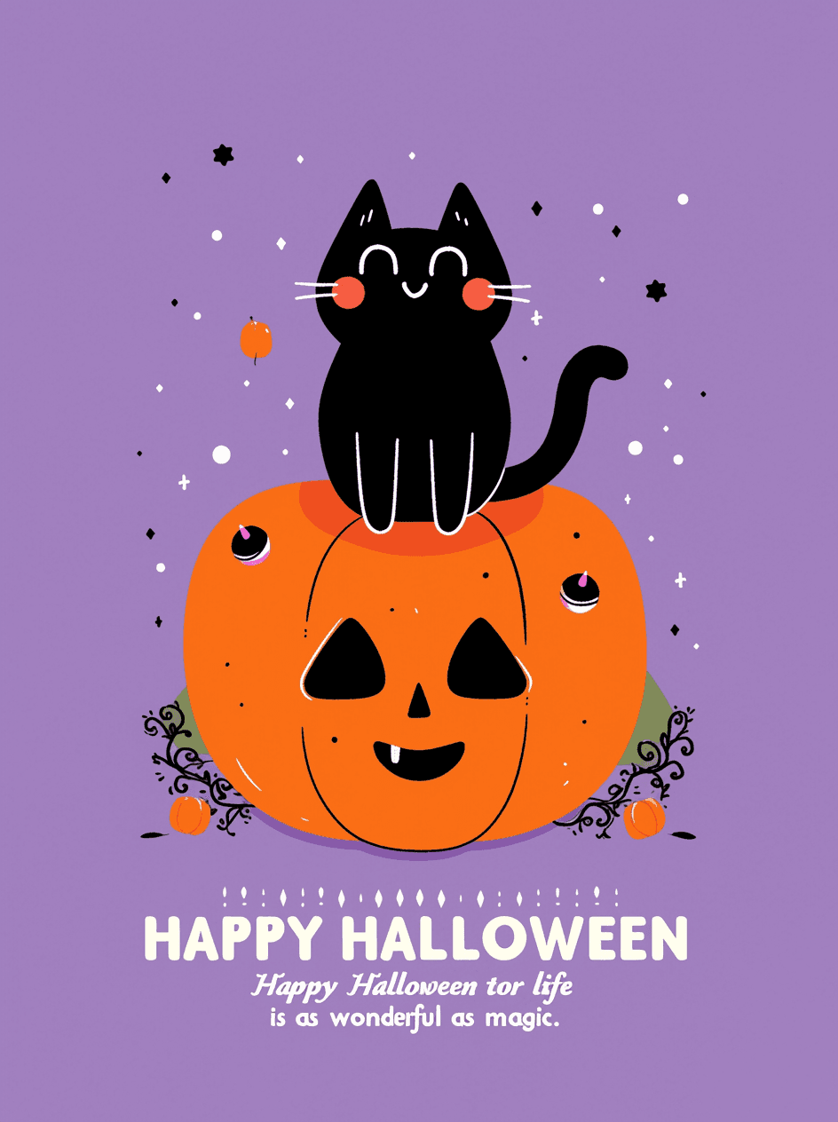 Halloween Pumpkin 285 original repeating artwork