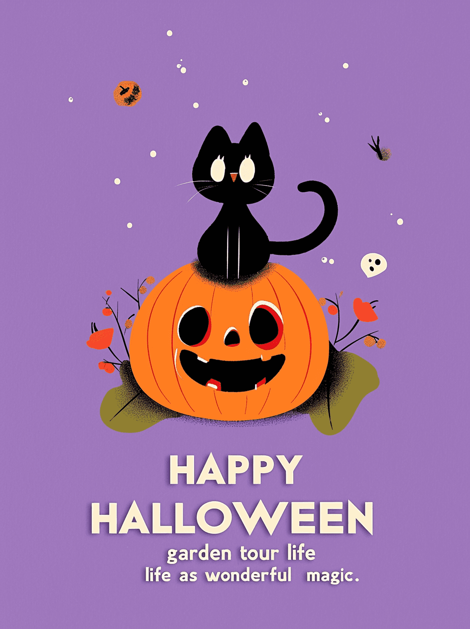 Halloween Pumpkin 211 original repeating artwork