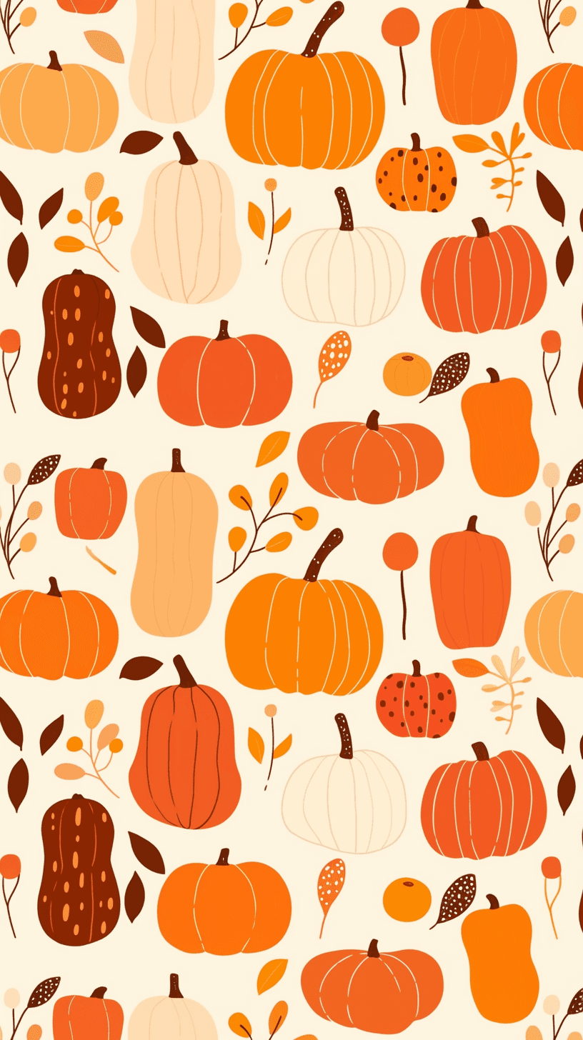 Halloween Pumpkin 210 original repeating artwork
