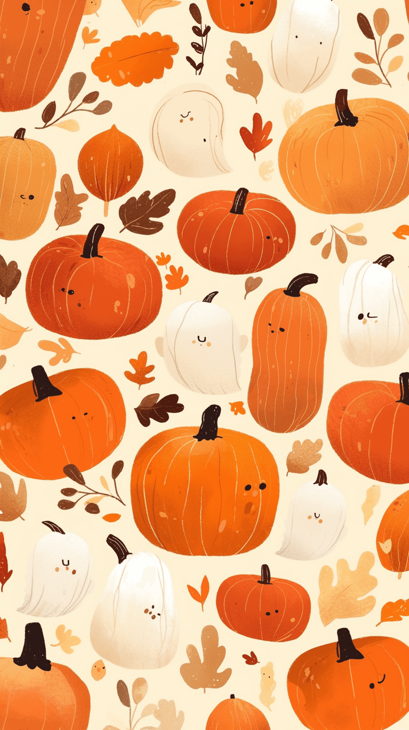 Halloween Pumpkin 175 original repeating artwork