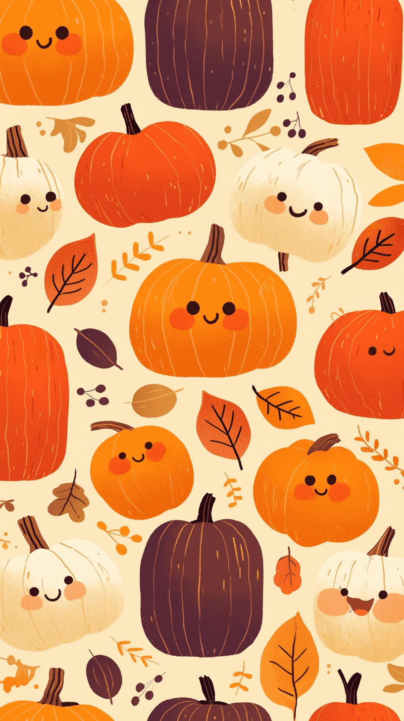 Halloween Pumpkin 121 original repeating artwork