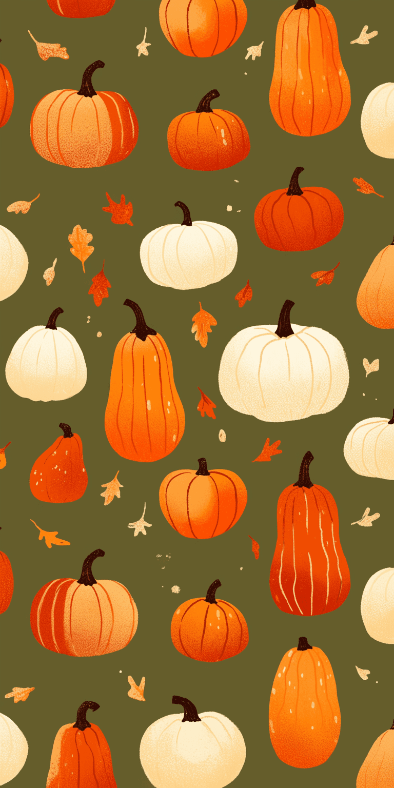 Halloween Pumpkin 449 original repeating artwork