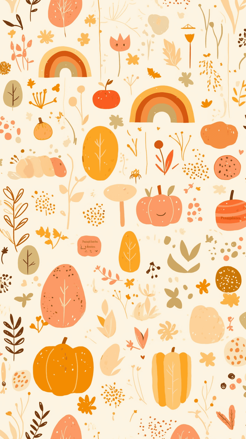 Halloween Design Shine On original repeating artwork