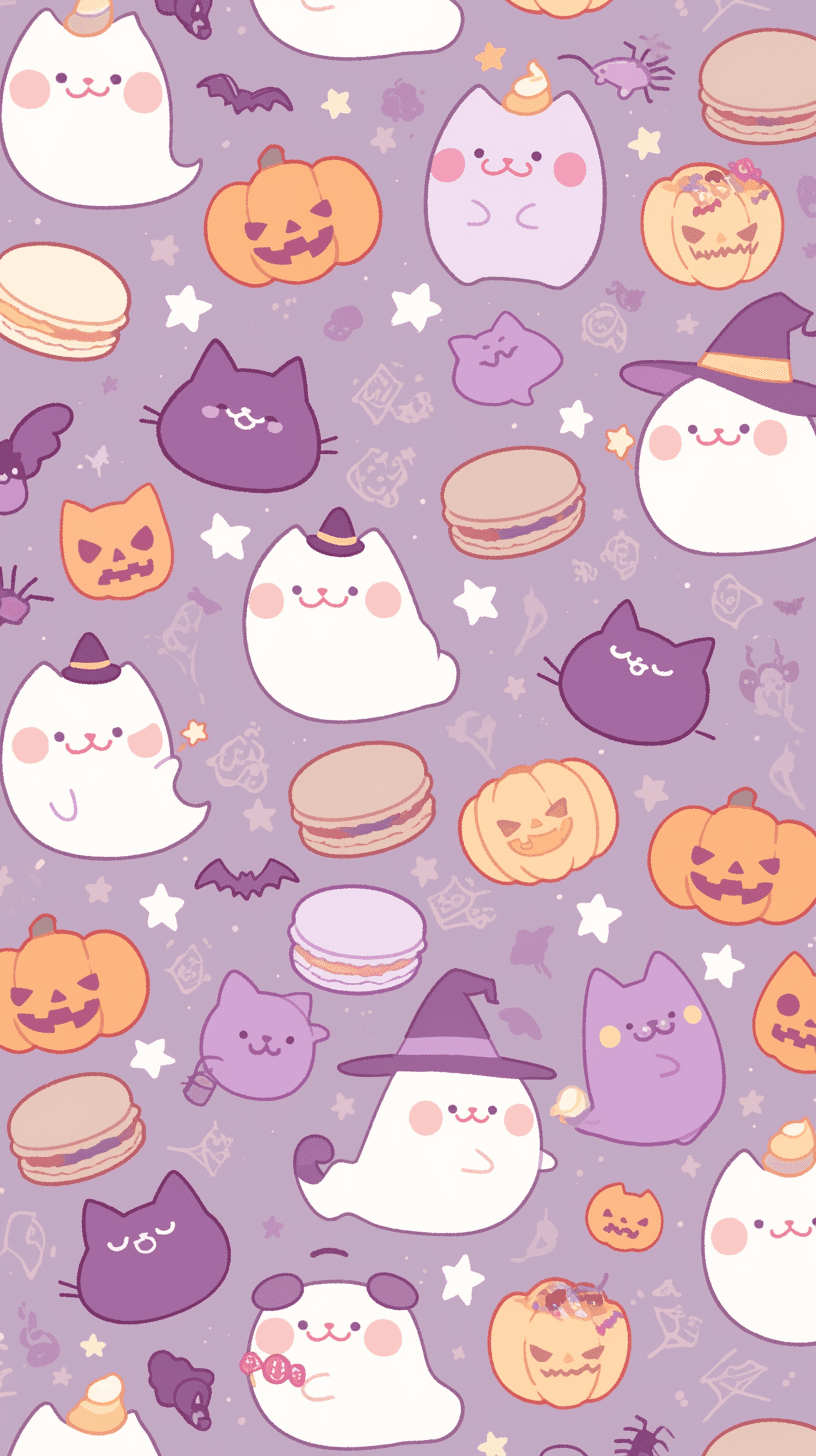 Halloween Design Grow original repeating artwork