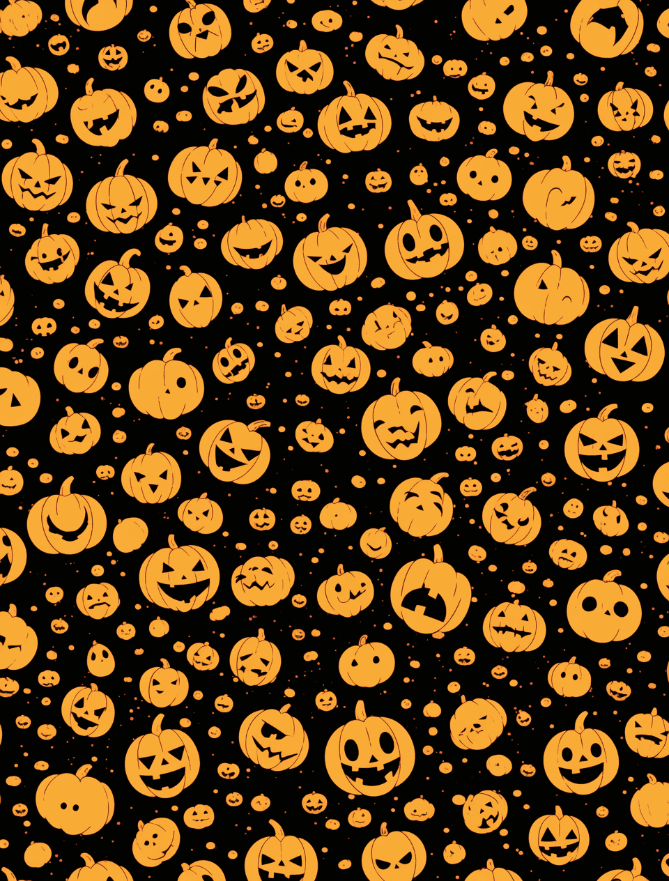 Halloween Design Tribe original repeating artwork
