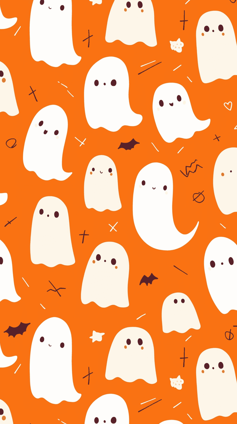 Halloween Ghost 837 original repeating artwork