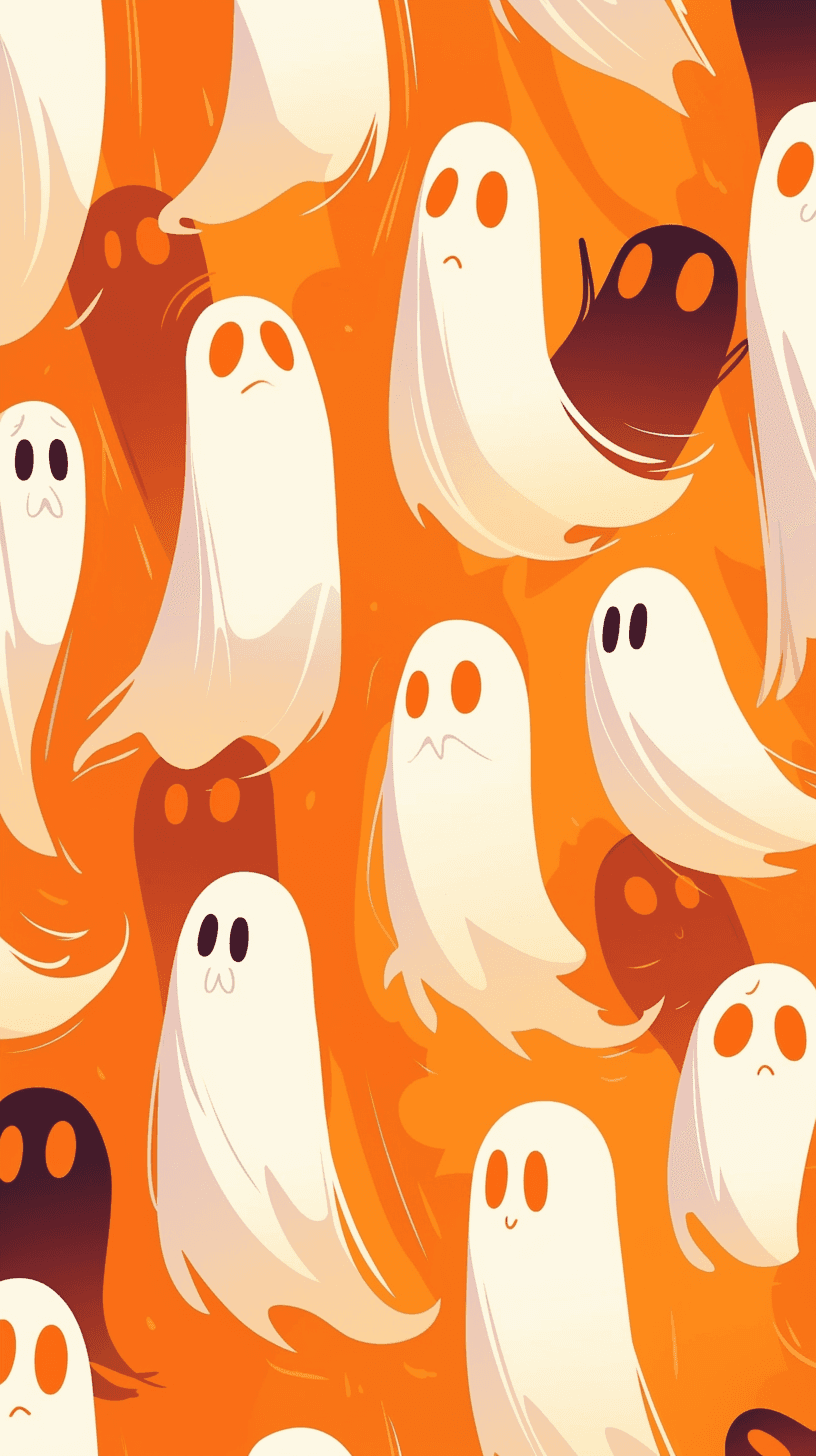 Halloween Ghost 975 original repeating artwork