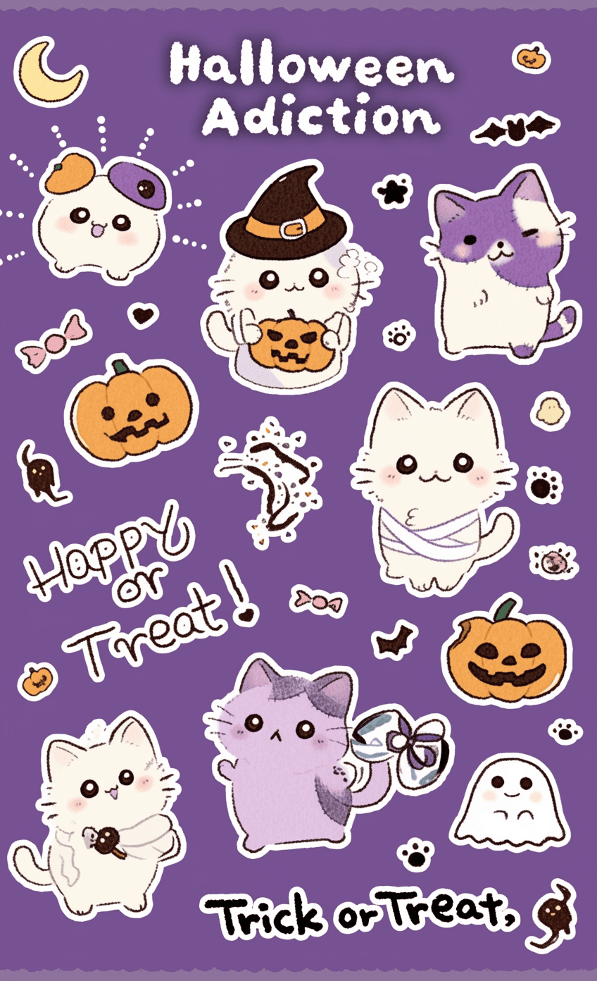 Halloween Ghost 762 original repeating artwork