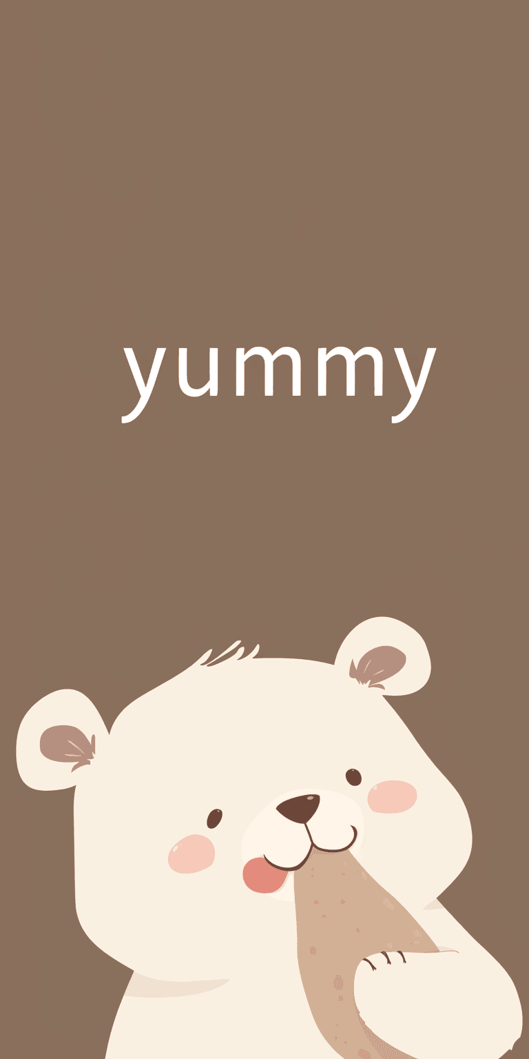 Mid-Autumn Bear Club original repeating artwork