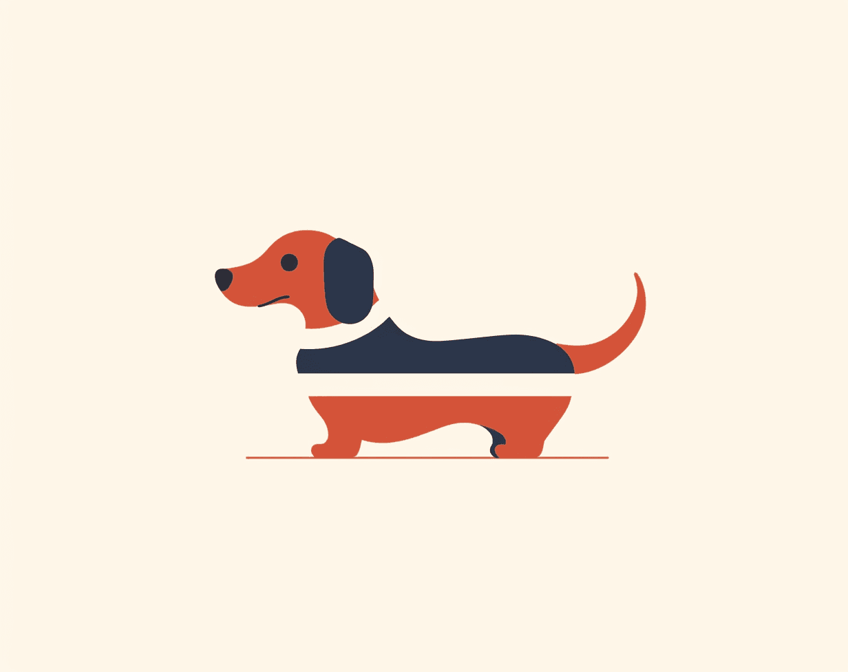 Dog 129 original repeating artwork