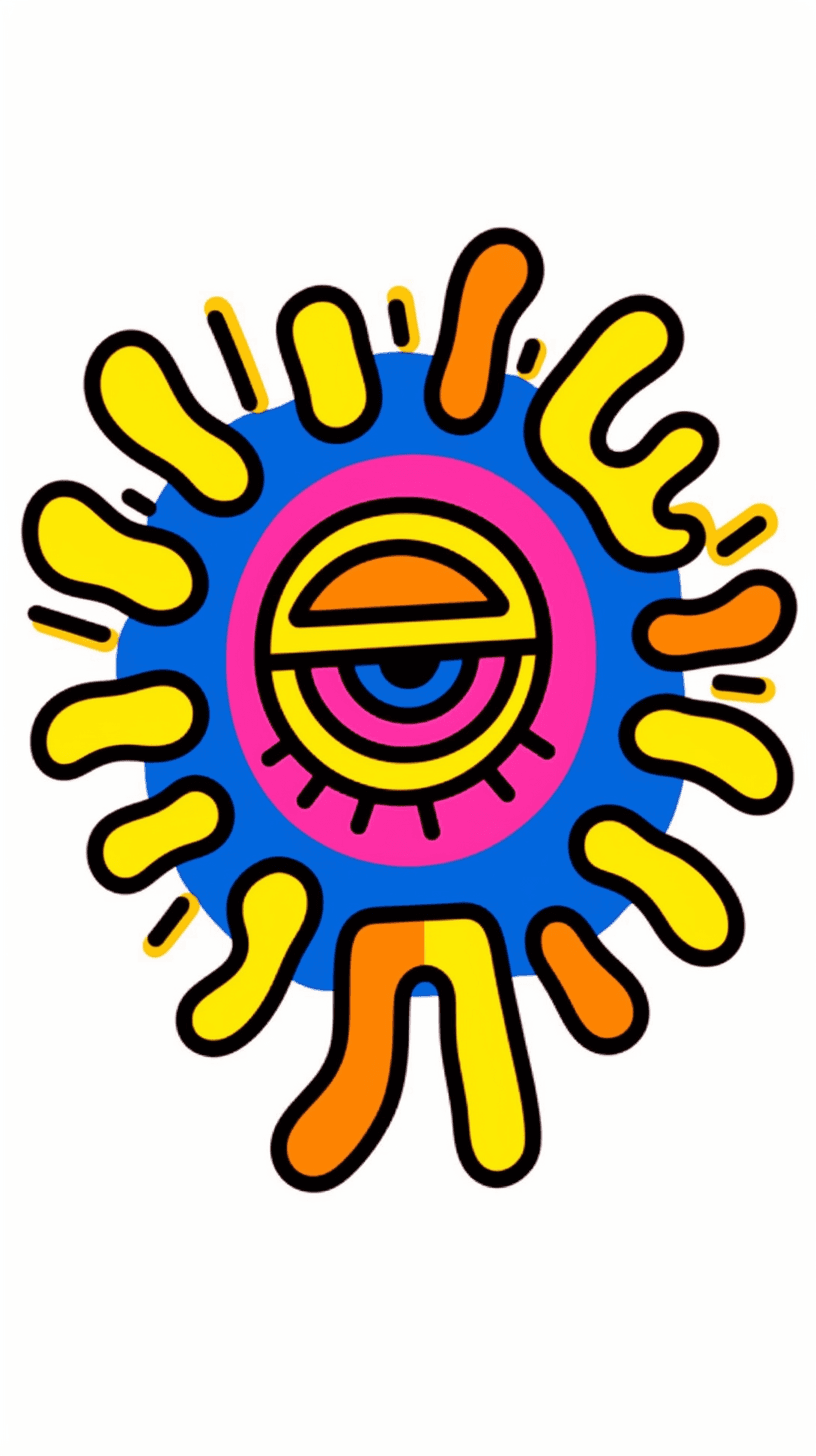 Eye Press original repeating artwork