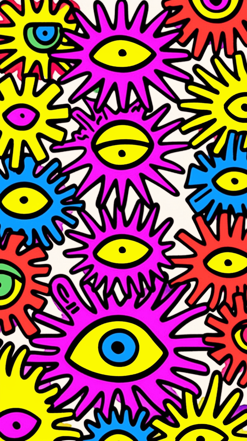 Eye Archive original repeating artwork