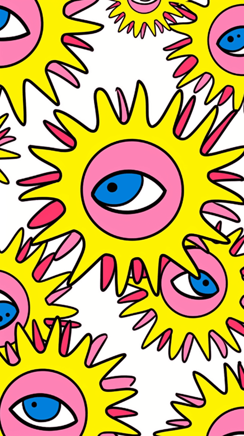 Eye Edition original repeating artwork