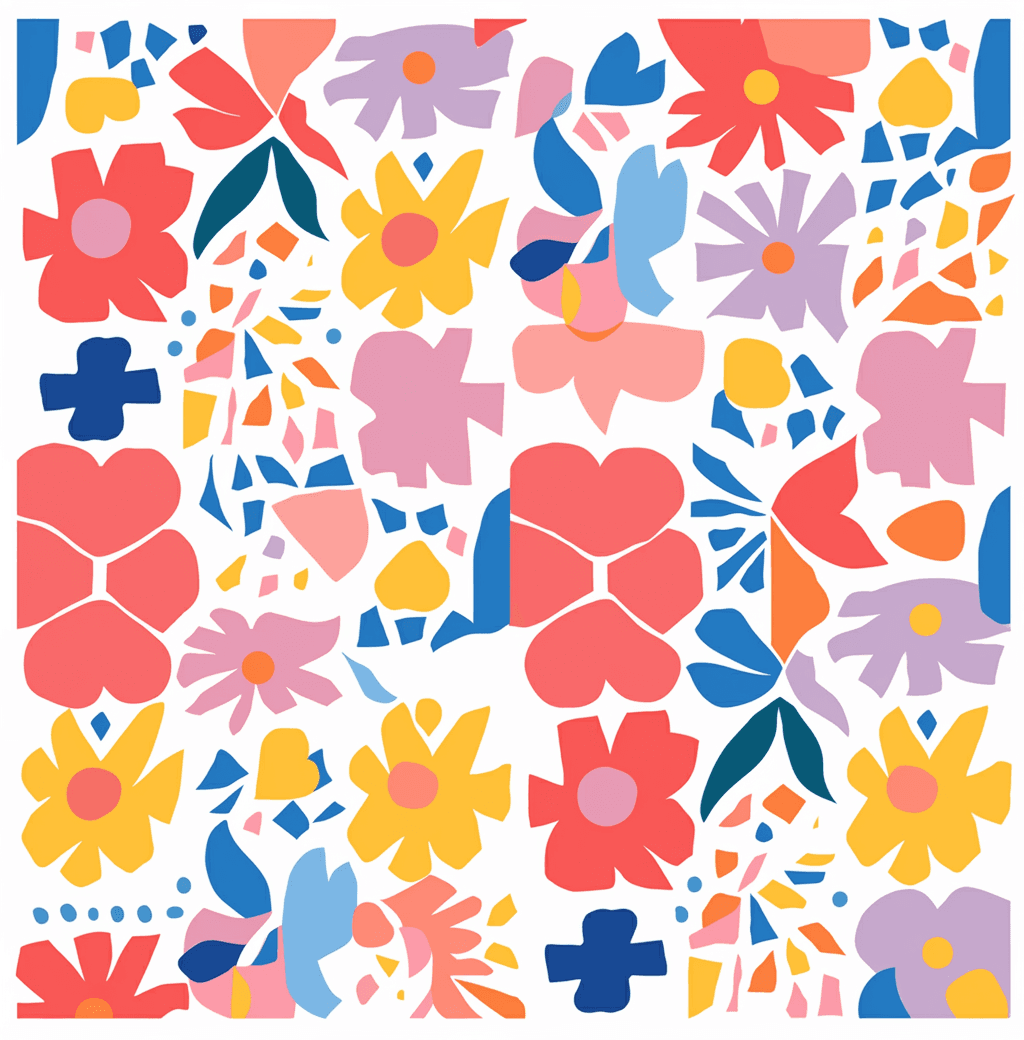 Blossom 1154 original repeating artwork