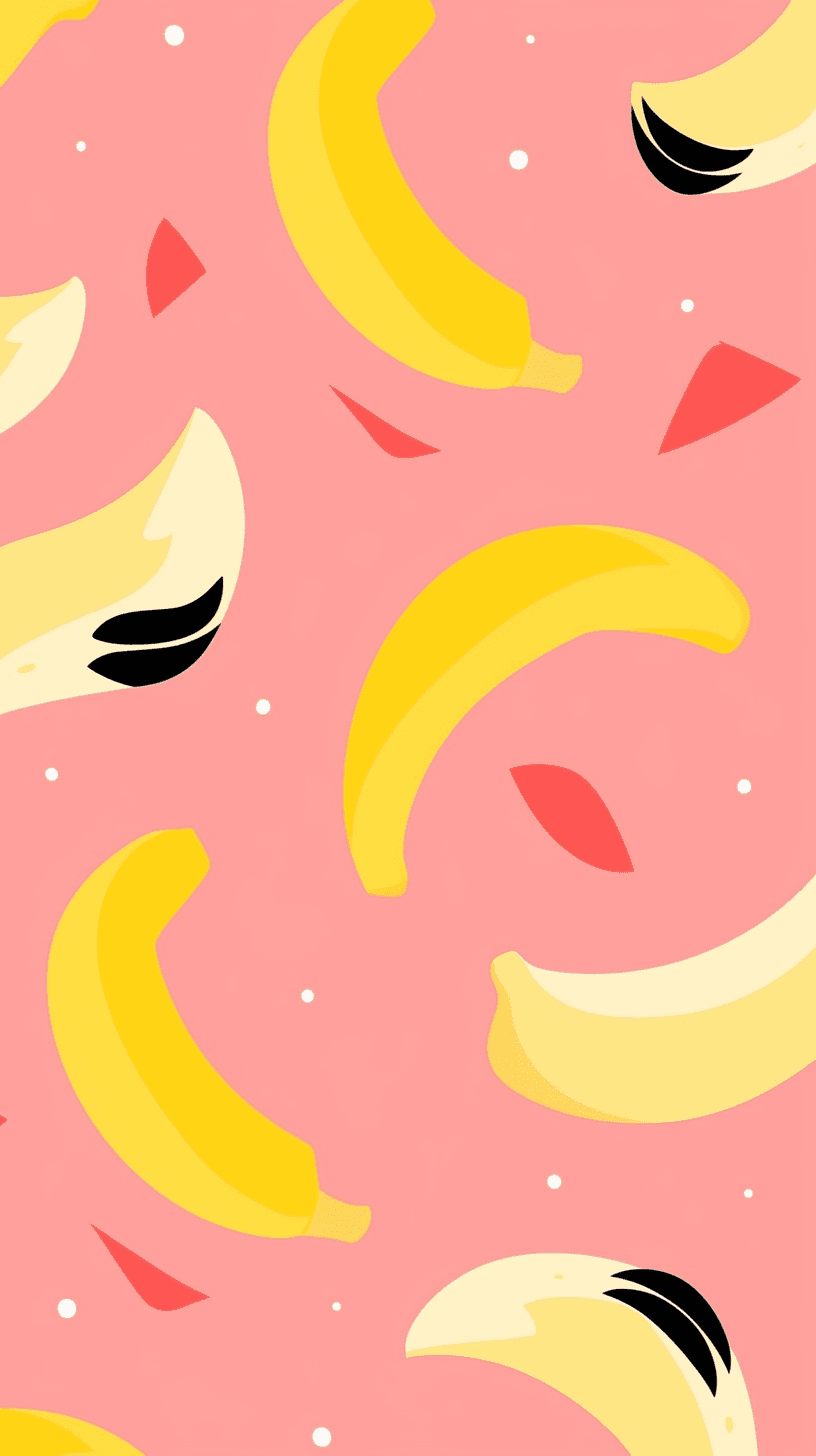 Banana Party original repeating artwork