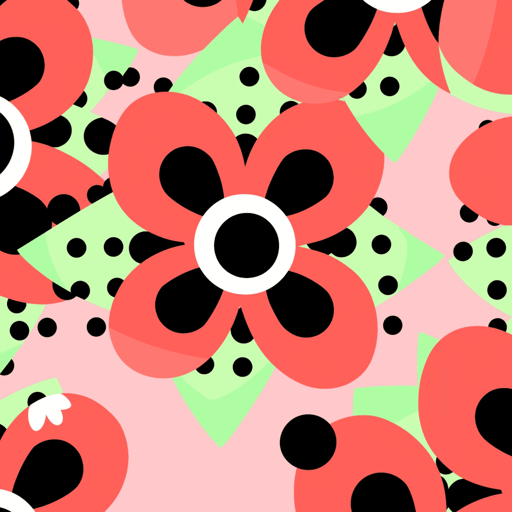 Blossom 1105 original repeating artwork