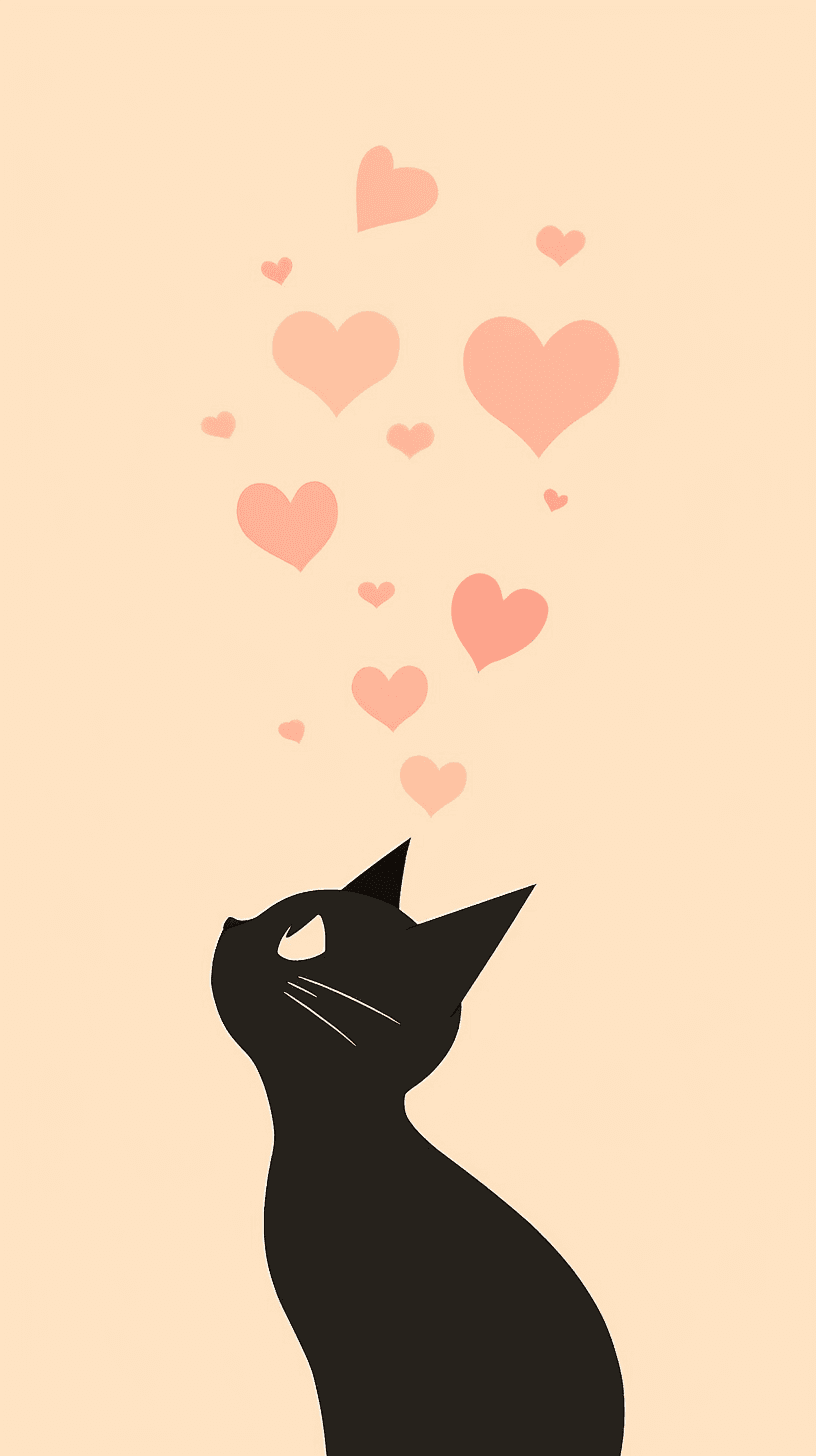 Cat 206 original repeating artwork