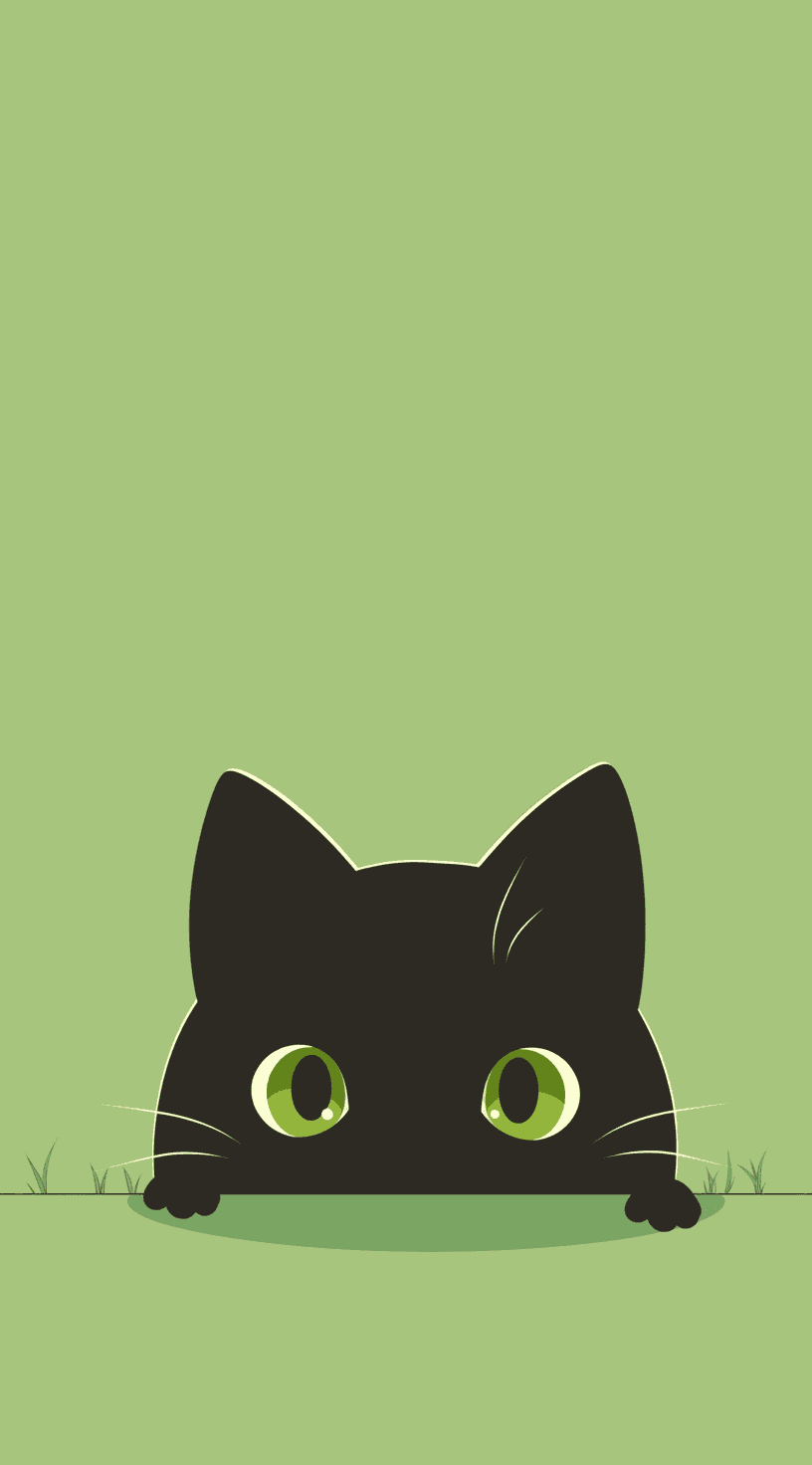 Cat 198 original repeating artwork
