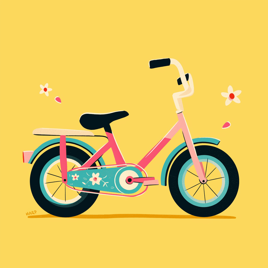Bicycle Sprint original repeating artwork
