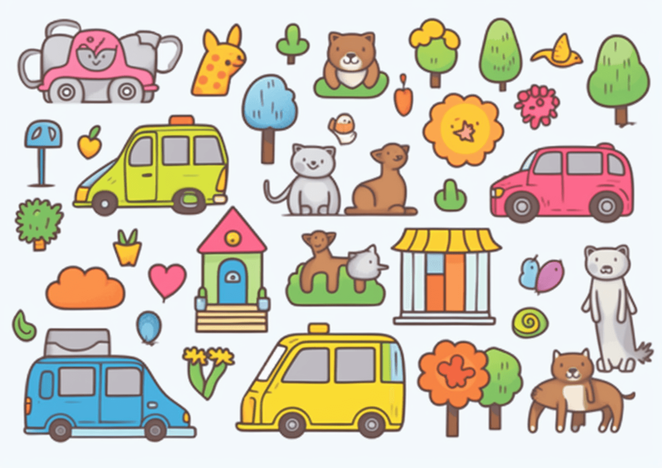 Kids Pattern 432 original repeating artwork