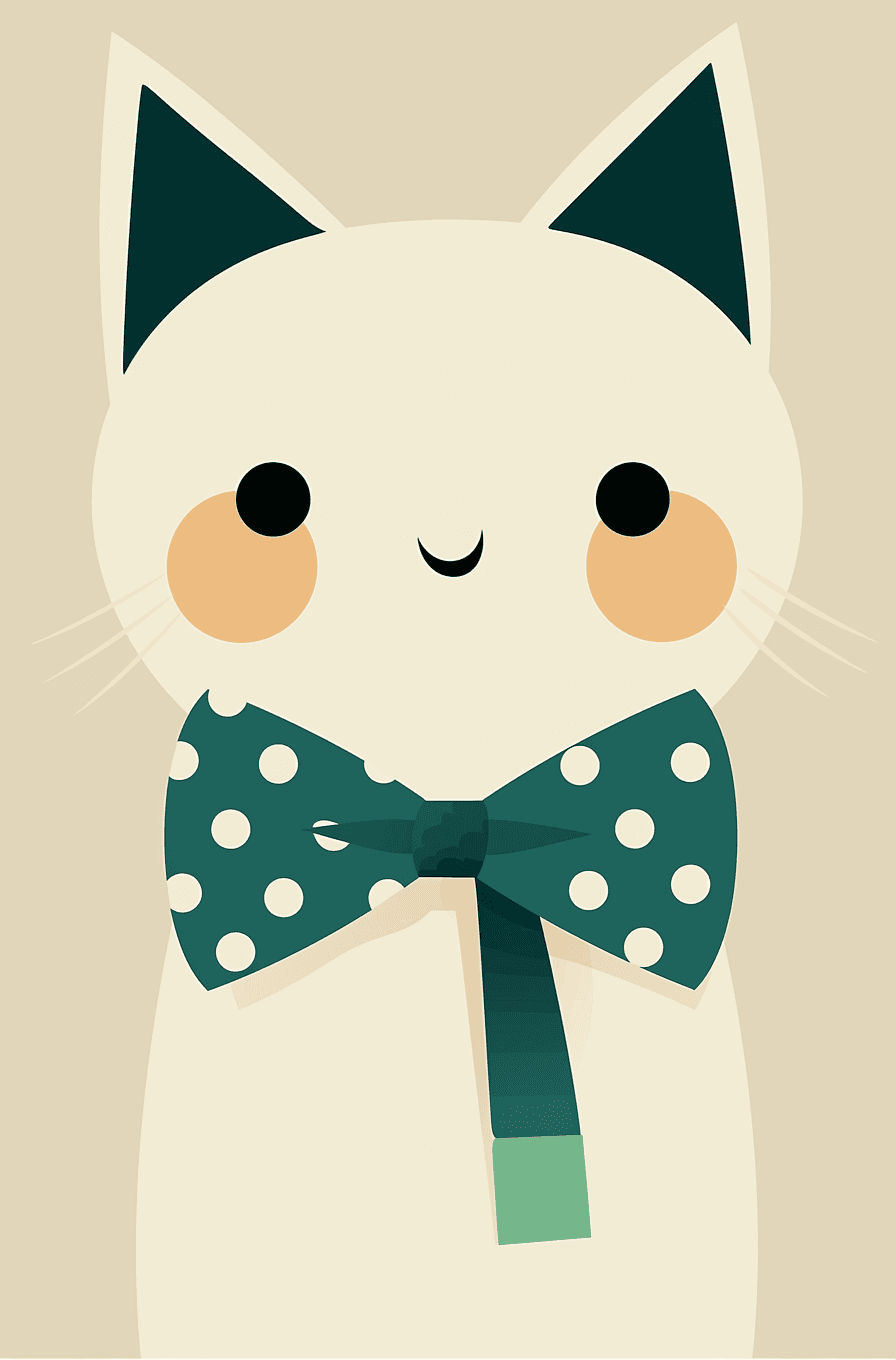 Cat 192 original repeating artwork