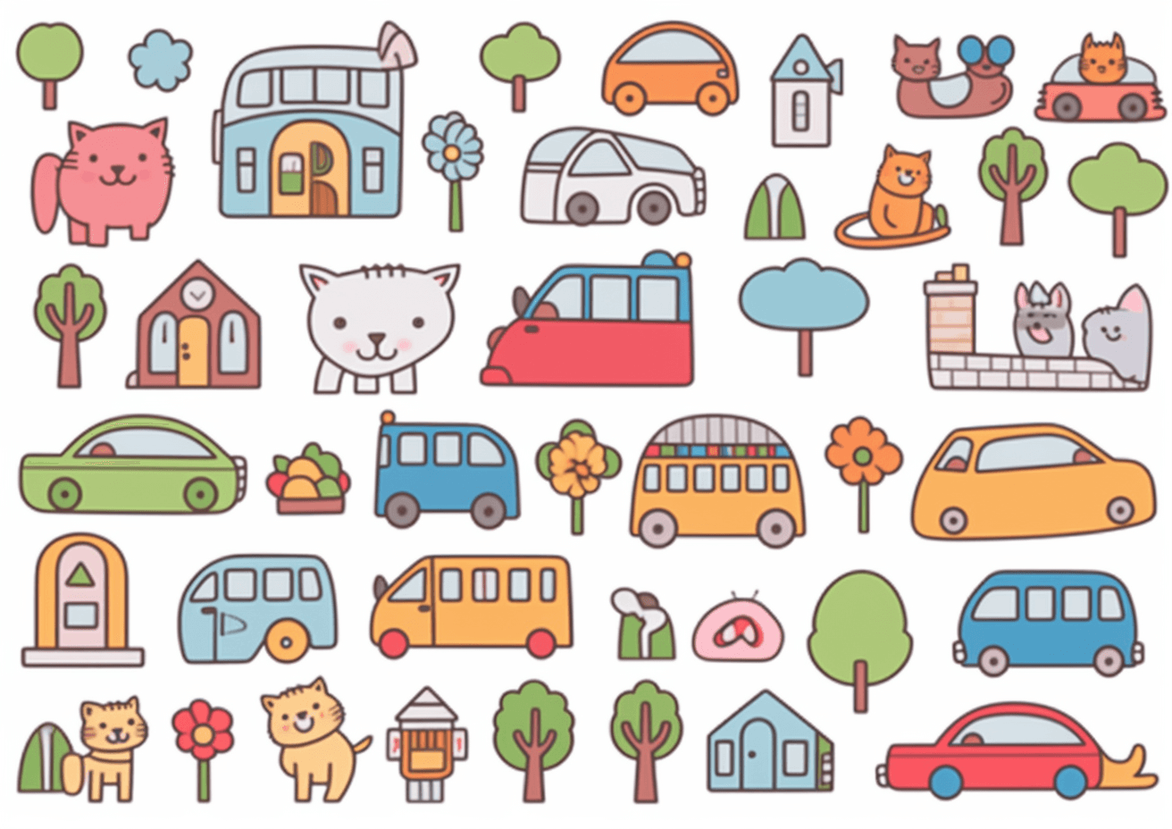 Car 448 original repeating artwork