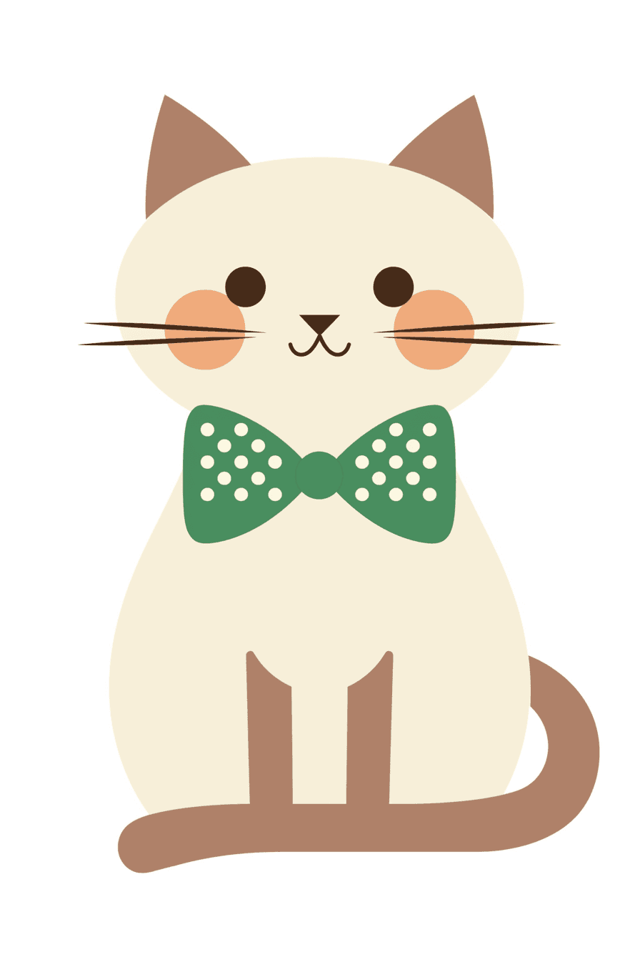 Cat 190 original repeating artwork