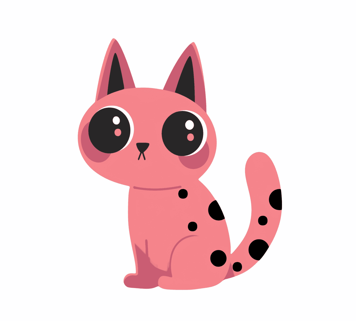 Cat 189 original repeating artwork
