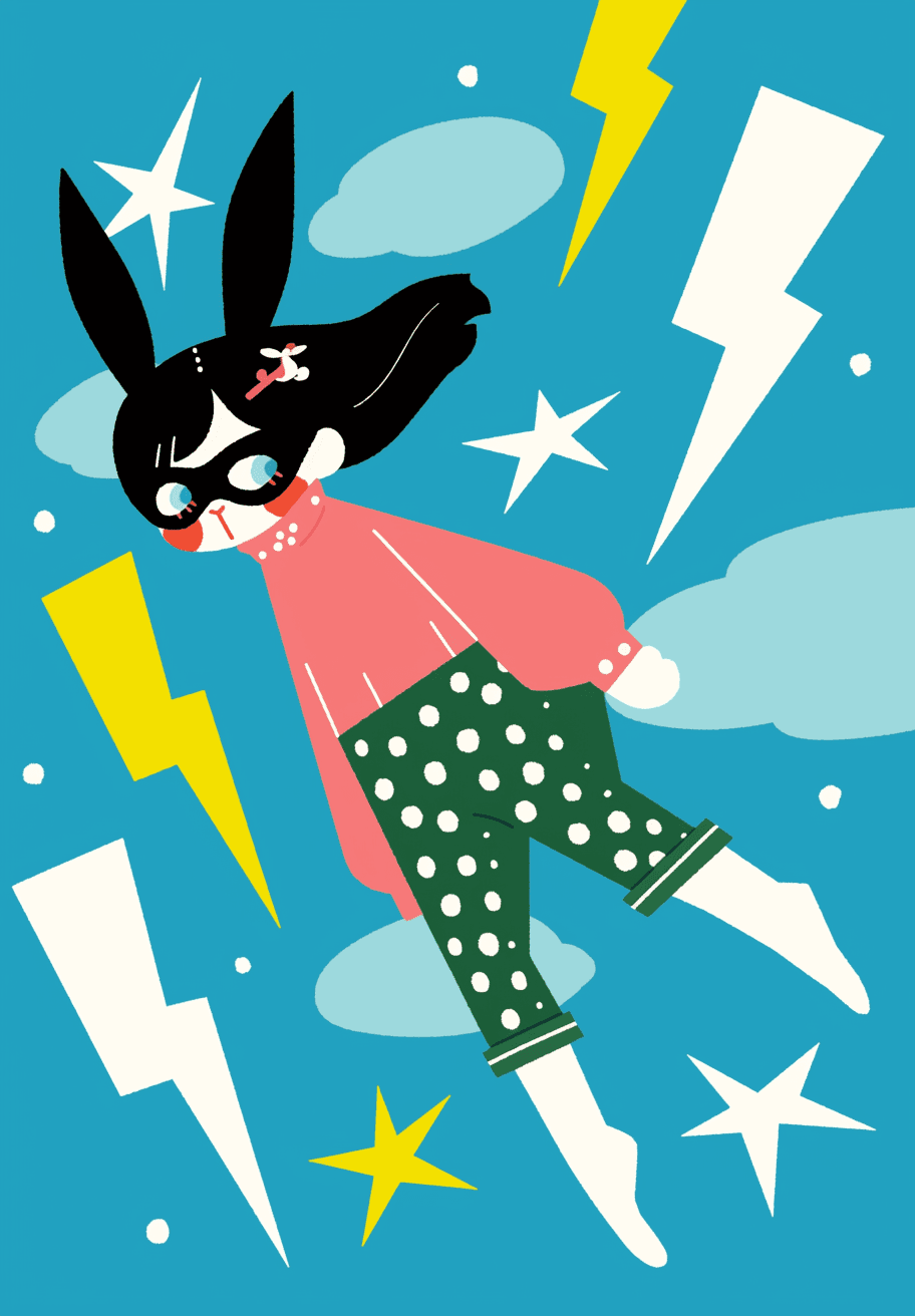 Figure West original repeating artwork