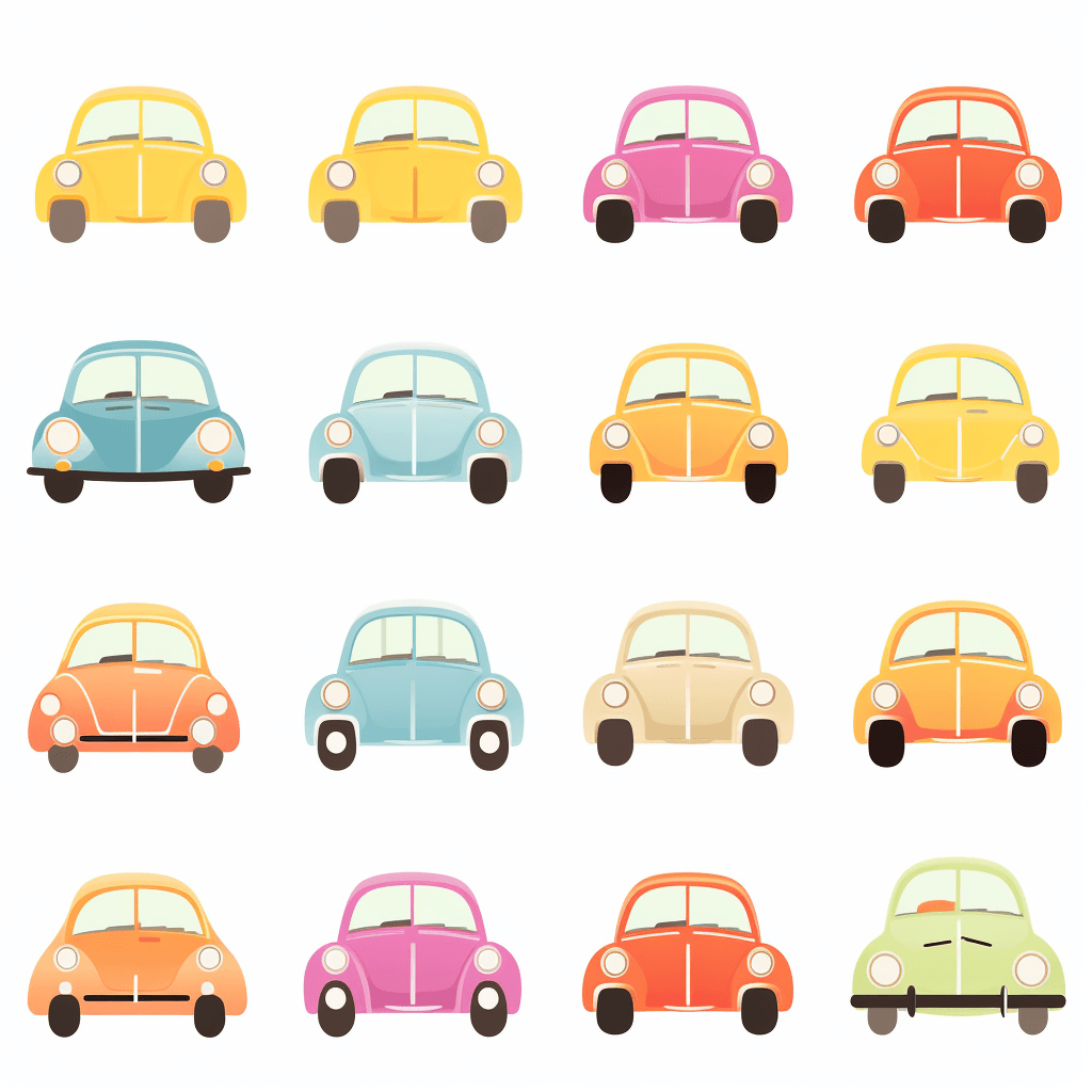 Car 456 original repeating artwork