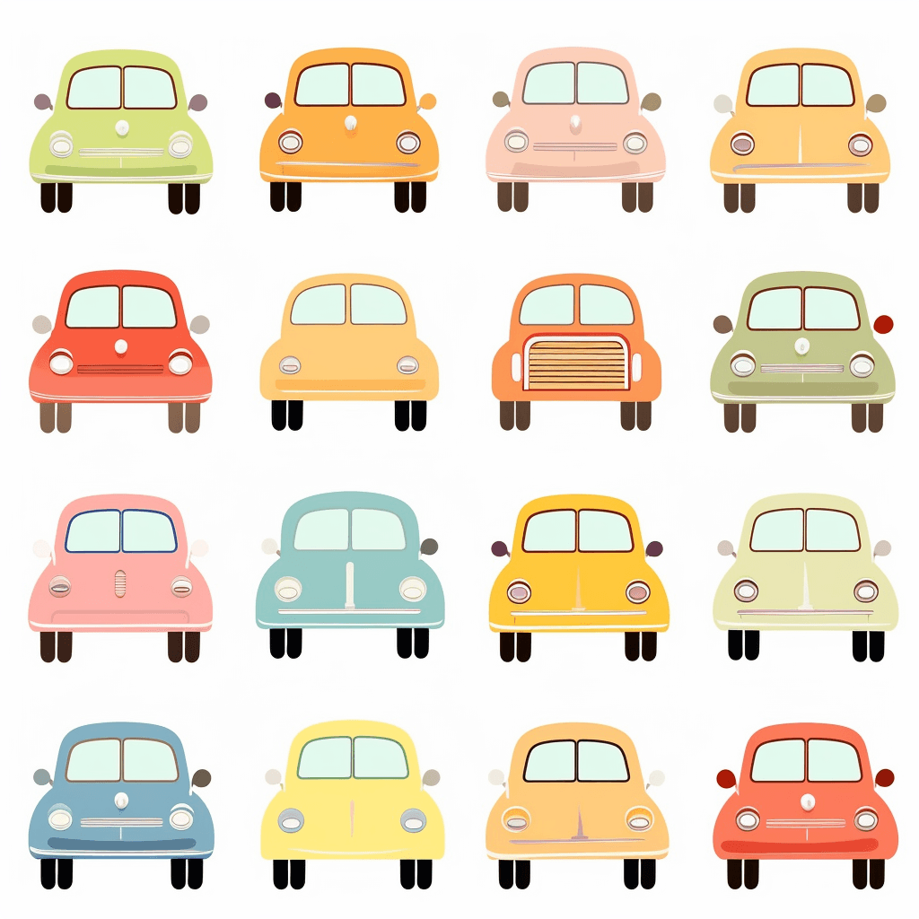 Car 328 original repeating artwork