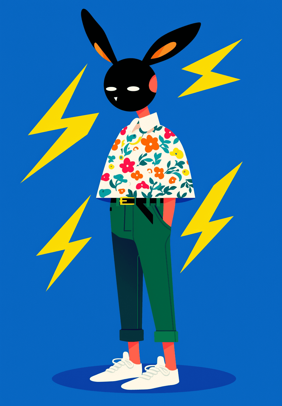 Figure North original repeating artwork